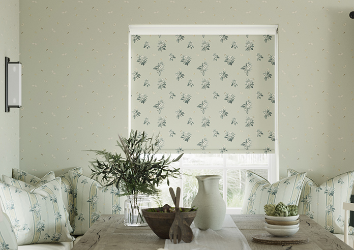 Upton, Apple Spray Bud Green - Twist&Fit Roller Blind - Image 3